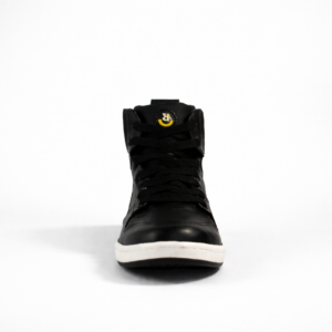 Sneaker urbano Grava de Revolución Urbana elaborado con neumático reciclado, vista frontal.